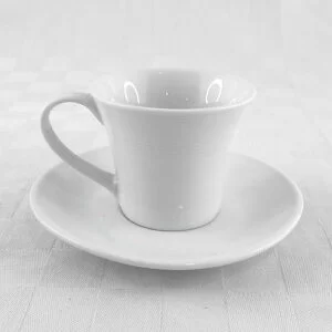 Ceramic Cup and Saucer D6.7cm H6cm