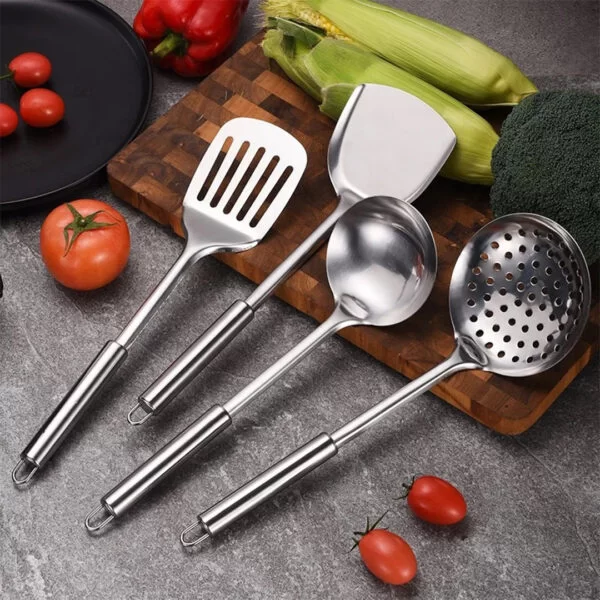 4pc Kitchen Utensils Set S/Steel