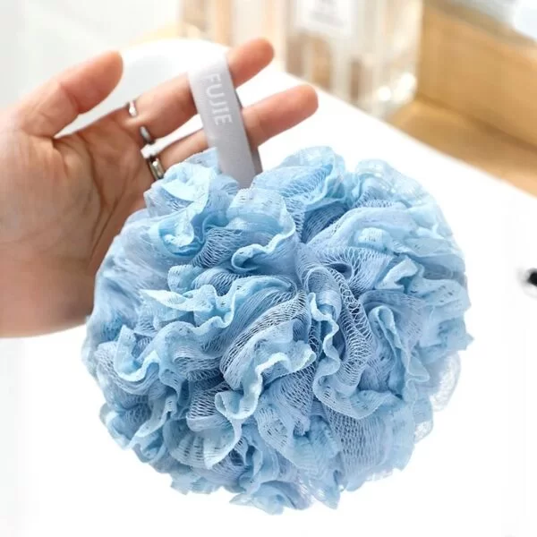 body scrubbing bath ball