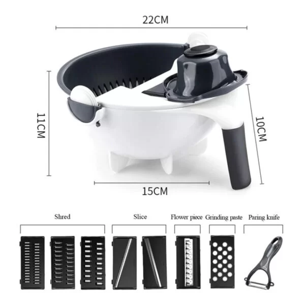 Multifunction Chopper & Grater