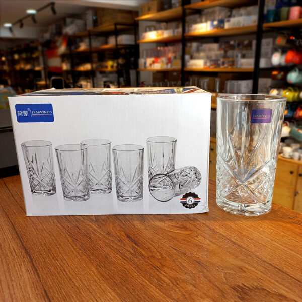 Juice/Water Glass 6pc Set 365ml