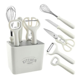 6pc Kitchen utensil Set With Stand