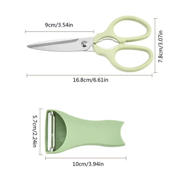 Kitchen Scissors and Peeler Set