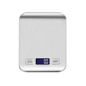 5Kg Digital Kitchen Scale - Silver