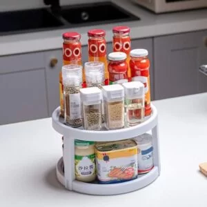 Rotating Spice Rack Tray