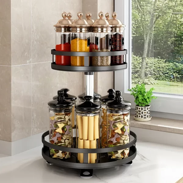 Rotating Spice Rack - 2 Tier