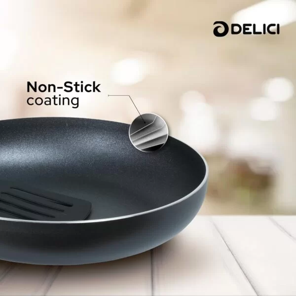 8pc Nonstick Cookware Set - DELICI NCS8G - Image 3