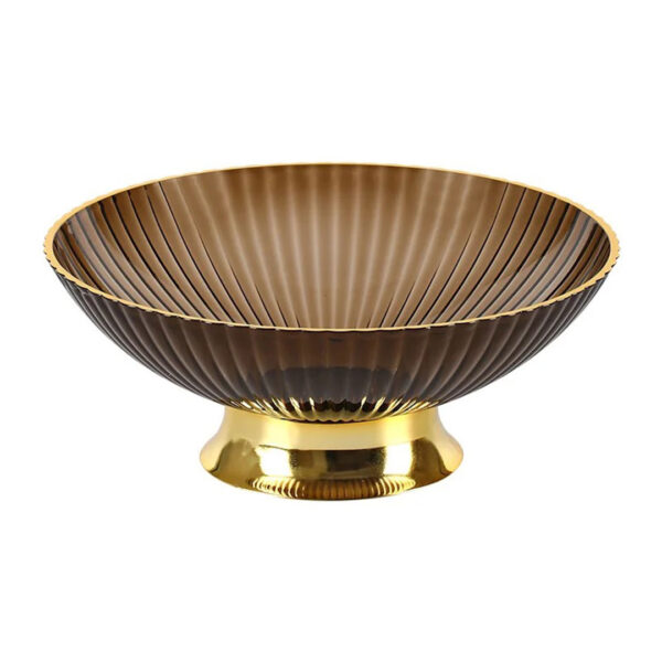 Brown & Gold Fruit Bowl