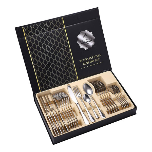 24pc Stainless Steel Cutlery Set in Gift Box