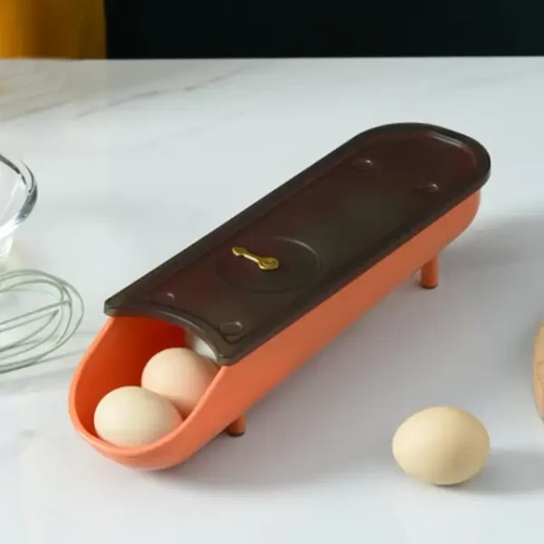 Automatic Rolling Egg Storage Box