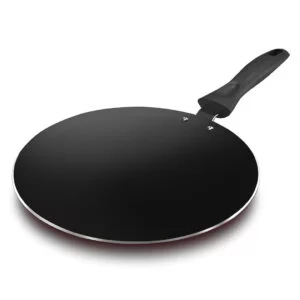 Nonstick Concave Tawa Pan 28cm Maroon - ACTP28ME Delici