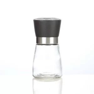 Salt/Pepper Mill Black Top 6.4x13cm