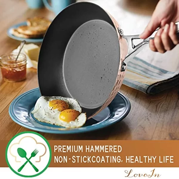 hammered cookware set