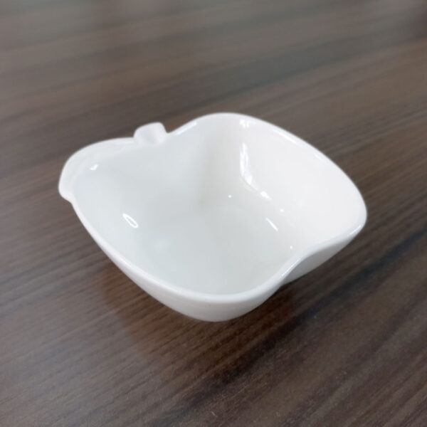 6pc Porcelain Bowl Set - Apple Shaped