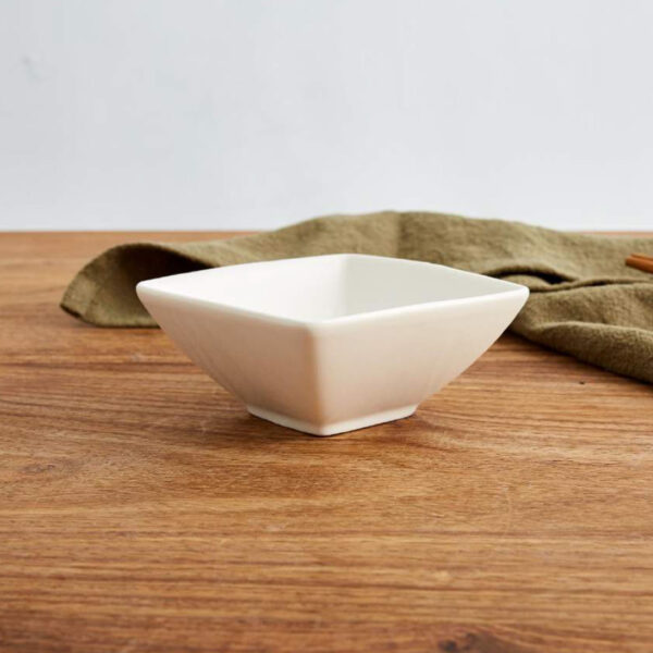 Porcelain Square Dip Bowl