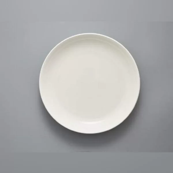 Porcelain Round Coupe Plate