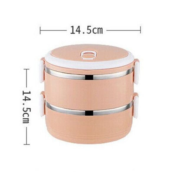 2 Tier Insulated Lunch Box