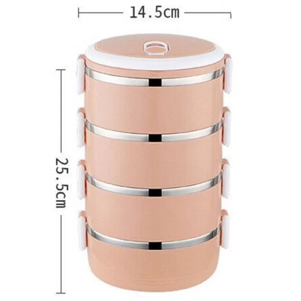 4 Tier Insulated Lunch Box