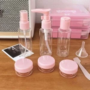 Refillable Cosmetic Bottles Set