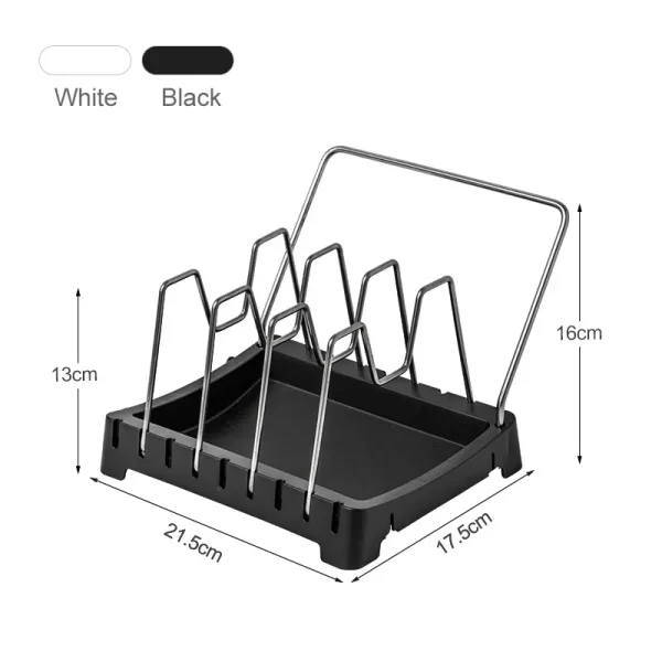 Adjustable Pot Lid Organizer