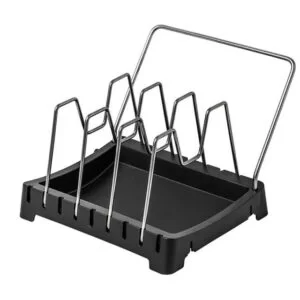 Adjustable Pot Lid Organizer