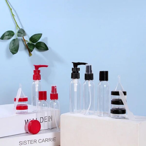 Refillable Cosmetic Bottles Set