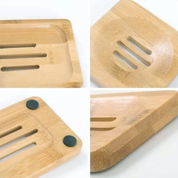 bamboo soap dish