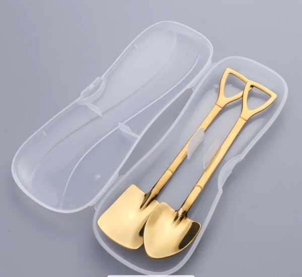 Spade Shaped Dessert Spoon