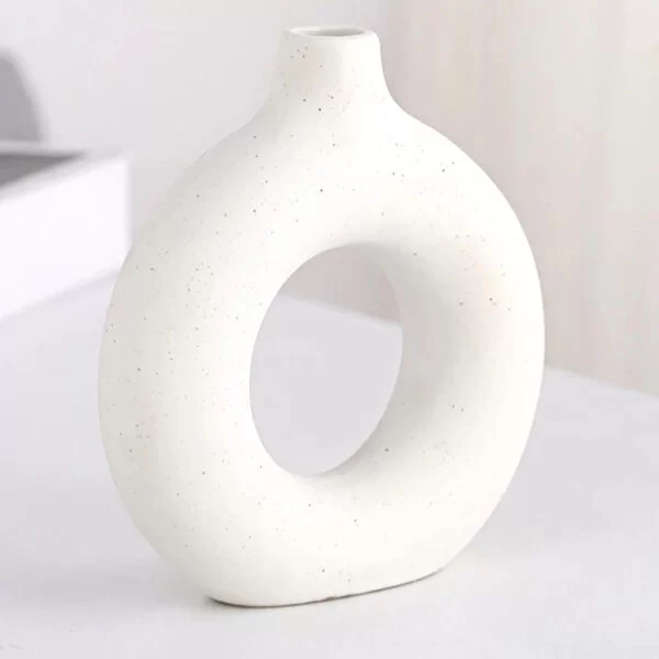 Ceramic Ring Vase