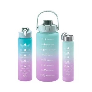 3pc Water Bottle Set