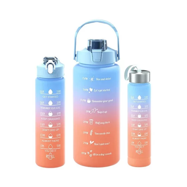 3pc Water Bottle Set