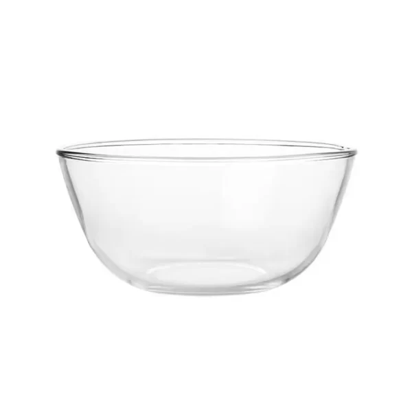 Clear Glass Mixing Bowl