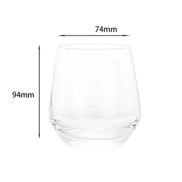 6pc Juice/Whiskey Glass Set (Thin Laser Cut Lip)