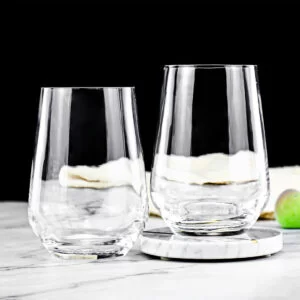 Juice/Water Glass 6pc Set with Laser Cutting 400ml, H:118mm DMC011LQ