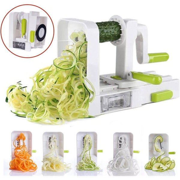 Multi-Blade Vegetable Spiralizer