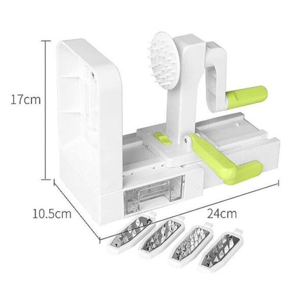 Multi-Blade Vegetable Spiralizer