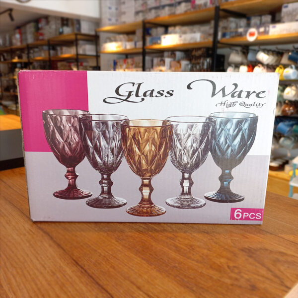 coloured-goblet-set