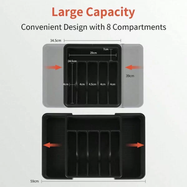 Expandable Cutlery Organizer