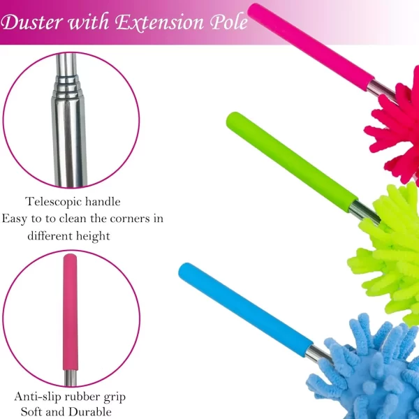 Long-Reach Microfiber Telescopic Duster