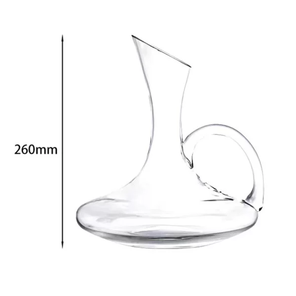 Wine Caraffe Glass with Handle 1.8 Litre, H: 260mm DMXJQ-02