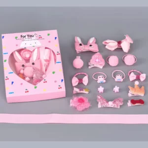 Kids Set of Hair Bows & Clips