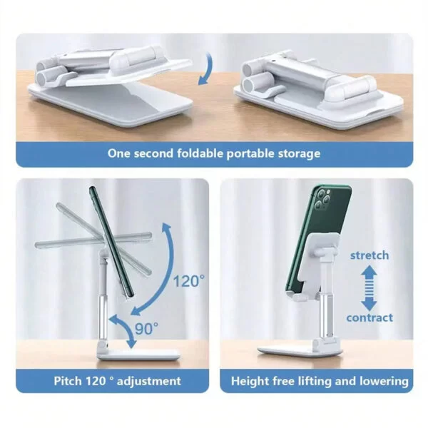 Foldable & Adjustable Phone Stand