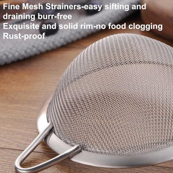 S/Steel Fine Mesh Strainer