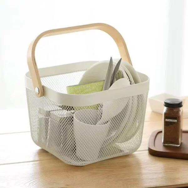 Multipurpose Metal Wire Mesh Storage Basket