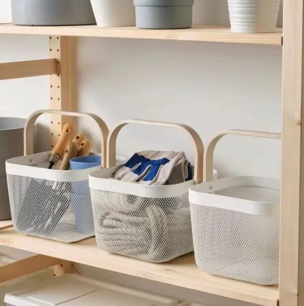 Multipurpose Metal Wire Mesh Storage Basket