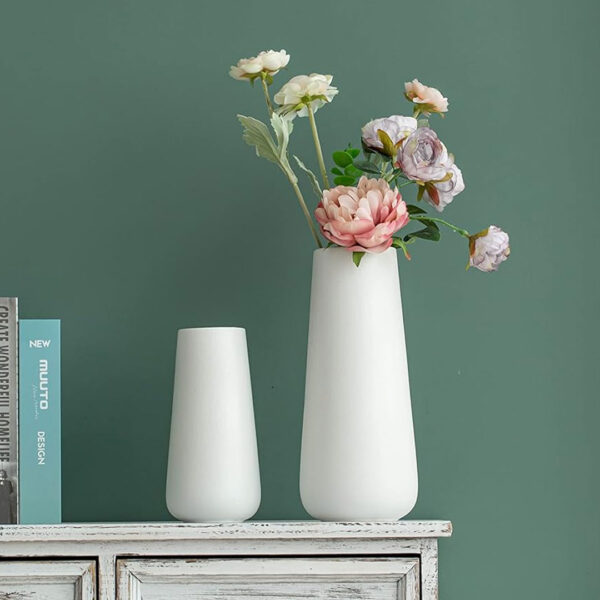 Elegant Tapered Ceramic Vase